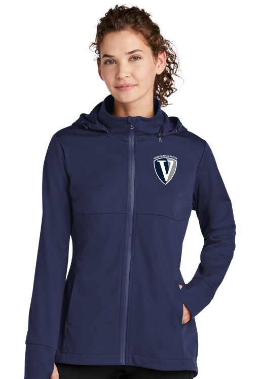 Vanguard Aquatics Women's Hooded Soft Shell Jacket