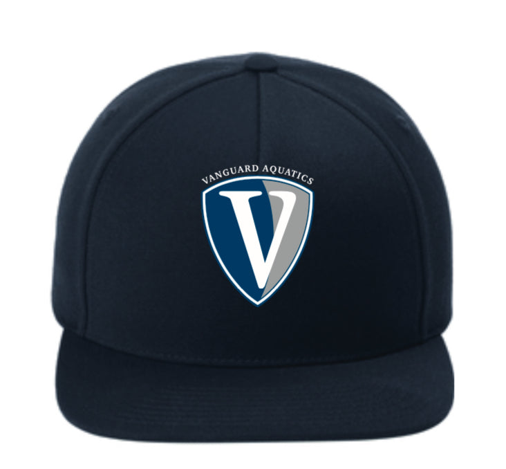Vanguard Aquatics Flat Bill Hat - Four Color Options